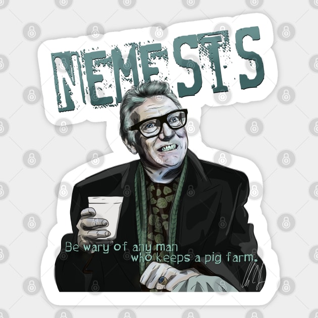 Snatch: Nemesis Sticker by 51Deesigns